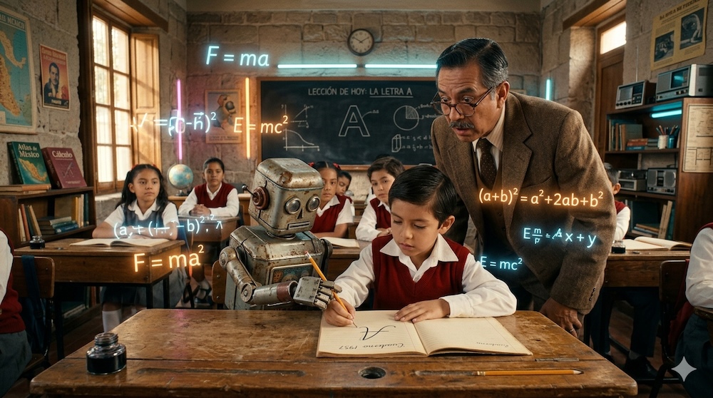 Inteligencia artificial en la educación básica en México